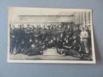 1926 foto postkaart peleton militairen kazerne ?, Ophalen of Verzenden, Landmacht, Foto of Poster