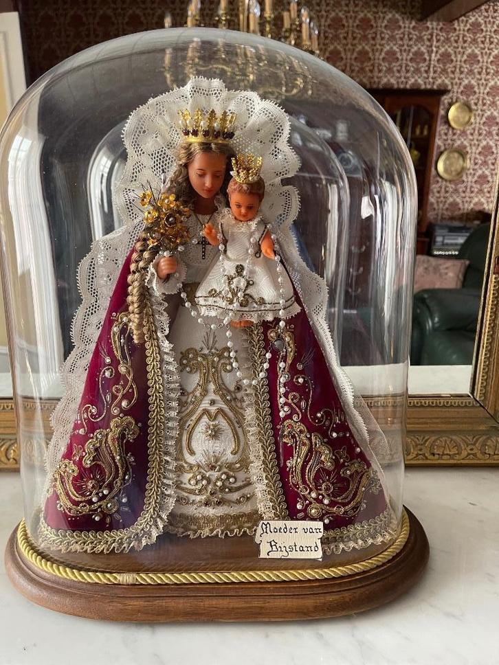 Onze lieve vrouw met stolp, Antiek en Kunst, Antiek | Religieuze voorwerpen, Ophalen