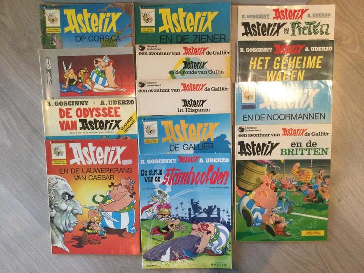 Strips Asterix, Boeken, Stripverhalen, Gelezen, Ophalen