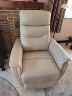 Mooie kwaliteits lederen electrische relax zetel, Maison & Meubles, Canapés | Salons, Enlèvement