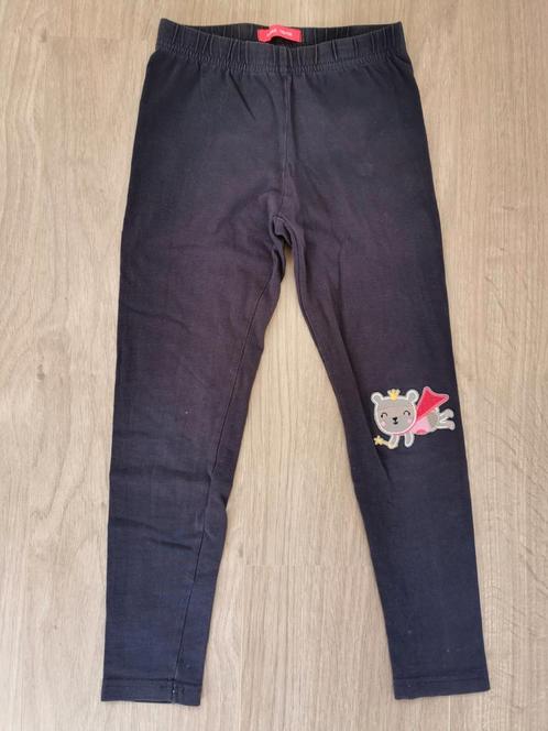Donkerblauwe legging Hema - maat 110, Kinderen en Baby's, Kinderkleding | Maat 110, Gebruikt, Meisje, Broek, Ophalen of Verzenden