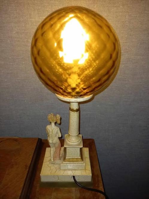 tafellamp, Antiek en Kunst, Antiek | Verlichting, Ophalen of Verzenden