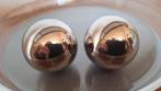 Boules de massage chromées 50 mm 150 gr par boule. Nouveau., Enlèvement ou Envoi, Comme neuf, Autres types