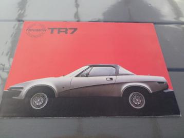 Triumph TR7 Convertible Brochure beschikbaar voor biedingen