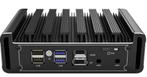Mini PC Fanless Intel N100/16Go RAM/NVMe/SATA 500Go, Ophalen, Zo goed als nieuw, SSD, Intel N100