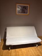 Opvouwbaar zetelbed, Huis en Inrichting, Slaapkamer | Slaapbanken, Ophalen, Gebruikt, Wit, Tweepersoons