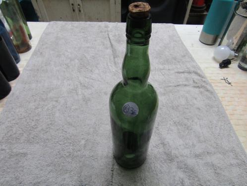 lege wijnfles, gegoten glas, H33-D8-P0, 1250 g, Verzamelen, Wijnen, Gebruikt, Ophalen of Verzenden