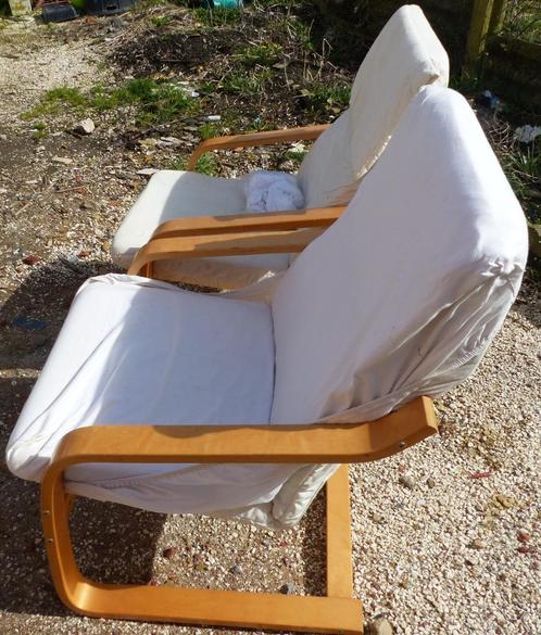 fauteuil, Maison & Meubles, Fauteuils, Utilisé, Bois, Enlèvement