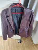 lederen geklede jas maat L, Kleding | Heren, Jassen | Winter, Ophalen, Nieuw, Maat 52/54 (L), Bruin