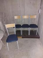 4 nette stoelen aan 3,5 euro het stuk, lot samen voor 12 eur, Ophalen of Verzenden