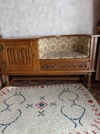 Charmant vintage houten meubel met zitbank, Huis en Inrichting, Ophalen, Hout, Eén