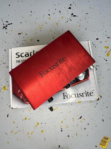 Focusrite Scarlett 2i2 beschikbaar voor biedingen