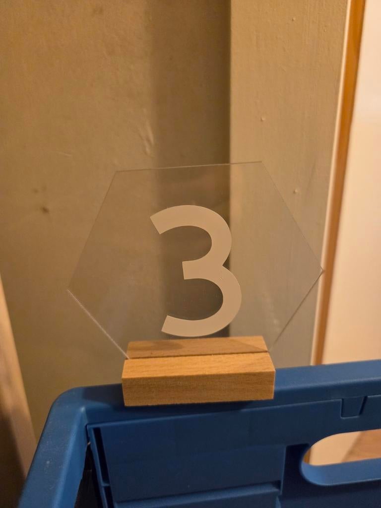 Tafelnummers, Hobby en Vrije tijd, Feestartikelen, Ophalen