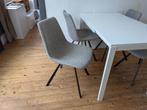 (IKEA) Eettafel + (JUNTOO) stoelen, Ophalen, Zo goed als nieuw