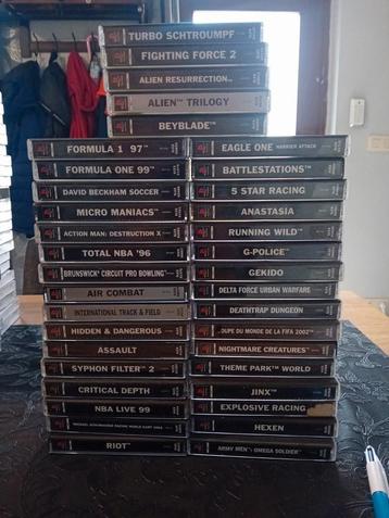 Lot de 37 jeux playstation 1 beschikbaar voor biedingen