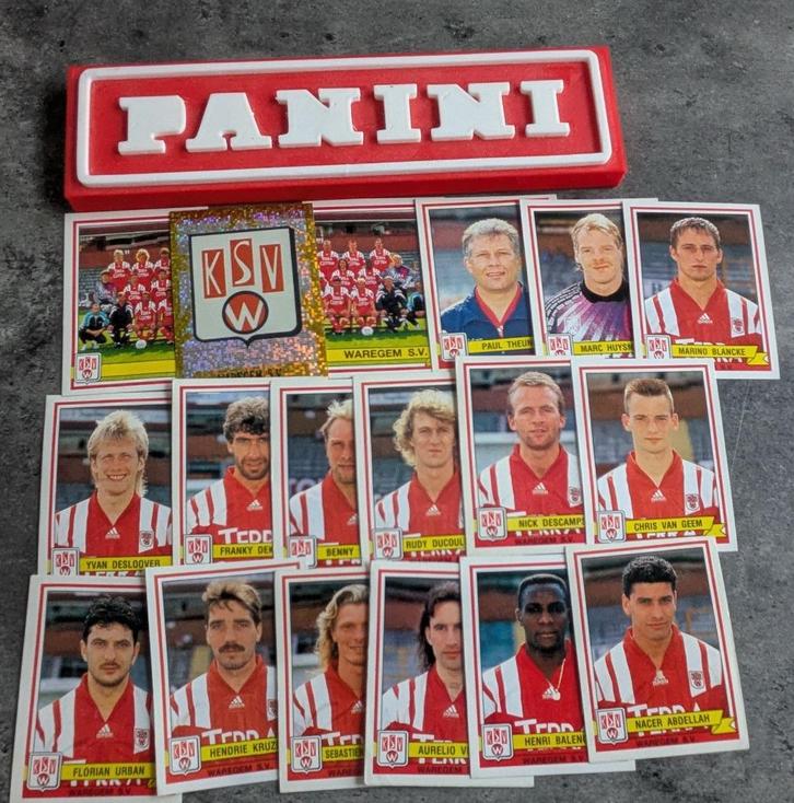 AUTOCOLLANTS PANINI FOOTBALL 94 18 1994 KSV WAREGEM, Hobby & Loisirs créatifs, Autocollants & Images, Neuf, Envoi