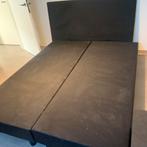 grijze boxspring, Huis en Inrichting, Ophalen, Gebruikt