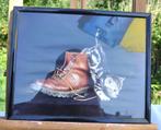 cadre plexi avec chat dans une chaussure, Enlèvement ou Envoi, Utilisé