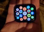 Apple Watch 9 45 mm GPS + MOBIEL MOBIEL, Handtassen en Accessoires, Smartwatches, Zwart, IOS, Ophalen of Verzenden, Zo goed als nieuw