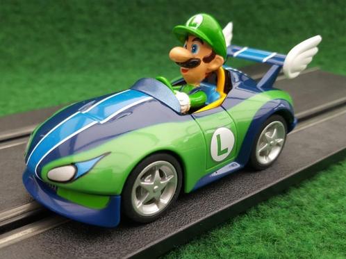 Carrera Go: Mario Kart Wii "Wild Wing Luigi", Kinderen en Baby's, Speelgoed | Racebanen, Zo goed als nieuw, Racebaan, Elektrisch