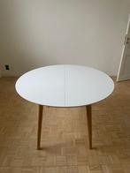 Uitschuiftafel OQUI - Wit, Huis en Inrichting, Tafels | Eettafels, Ophalen, Gebruikt, Overige materialen, Scandinavisch
