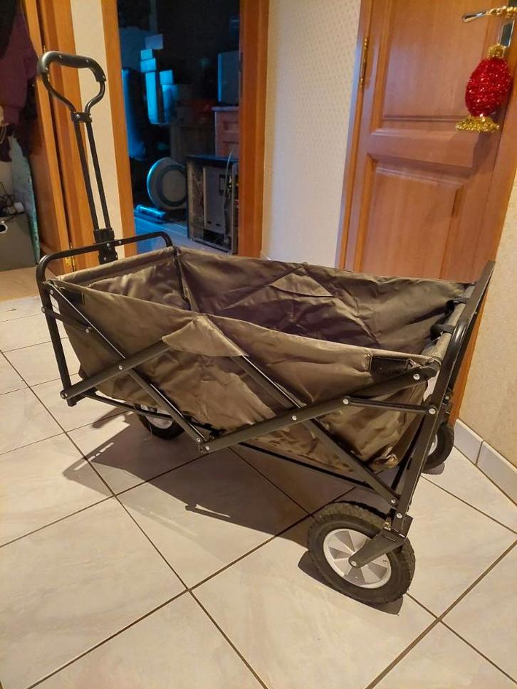 Opvouwbare Bolderkar - Praktisch & Compact!, Caravans en Kamperen, Bolderkarren, Zo goed als nieuw, Opvouwbaar, Ophalen