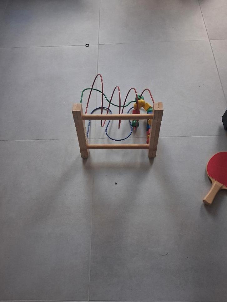 IKEA MULA Kralenspiraal – Educatief Houten Speelgoed, Kinderen en Baby's, Speelgoed | Houten speelgoed, Gebruikt, Overige typen