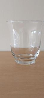 Glazen vaasje/theelicht houder, Ophalen, Zo goed als nieuw, Glas, Minder dan 50 cm