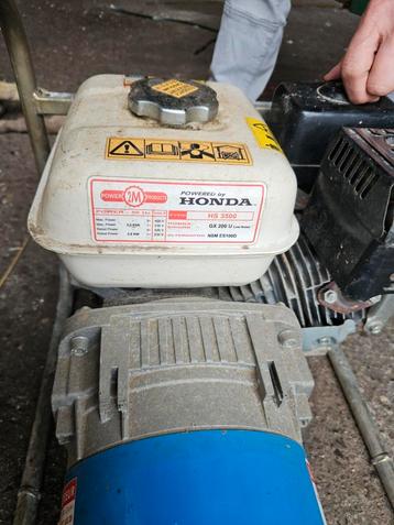 Groupe electrogene honda 3.5KVA 2.9kw, Bricolage & Construction, Enlèvement, Utilisé