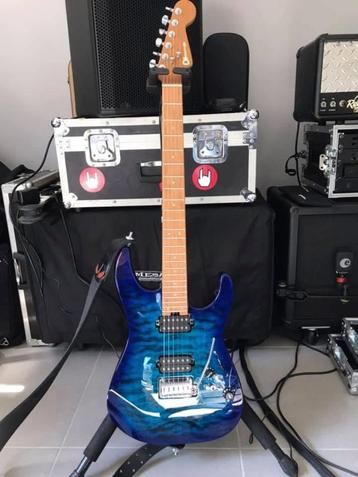 Charvel DK 24 Quilt Maple Chlorine Burst beschikbaar voor biedingen