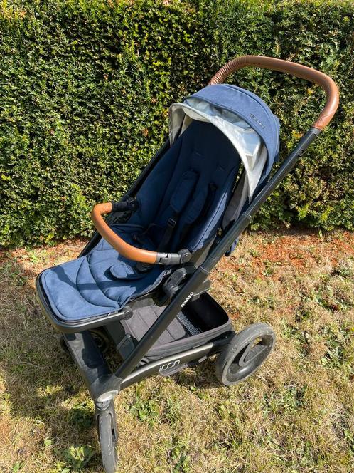 Buggy Mutsy Icon Balance (incl accessoires), Kinderen en Baby's, Buggy's, Gebruikt, Overige merken, Duomodel, Regenhoes, Verstelbare rugleuning
