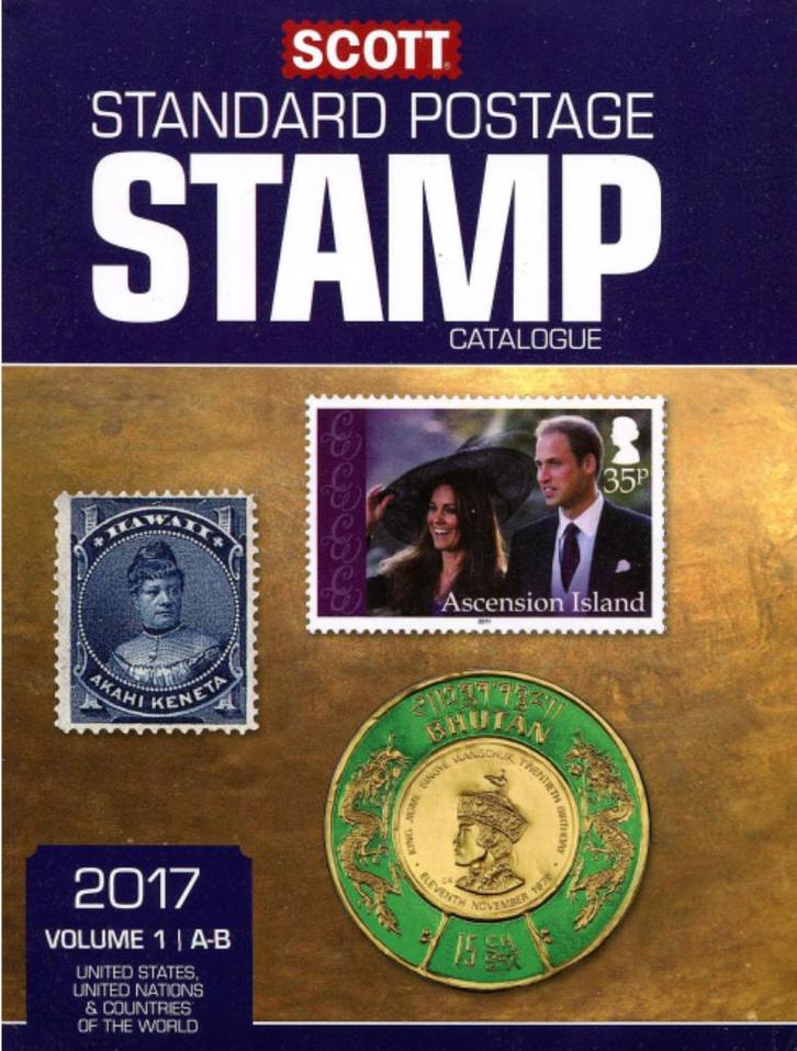 Scott 2017 postzegelcatalogus van de wereld - 6 delen, Postzegels en Munten, Postzegels | Toebehoren, Catalogus, Ophalen of Verzenden