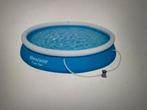 Intex bestway opblaaszwembad 3,05m x 76 cm met nieuwe pomp, Ophalen, Zo goed als nieuw, Rond, Opblaaszwembad