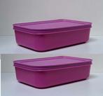 Tupperware™ « Igloo » Surgélation - 1 litre x 2 - violet, Maison & Meubles, Envoi, Neuf, Violet, Boîte