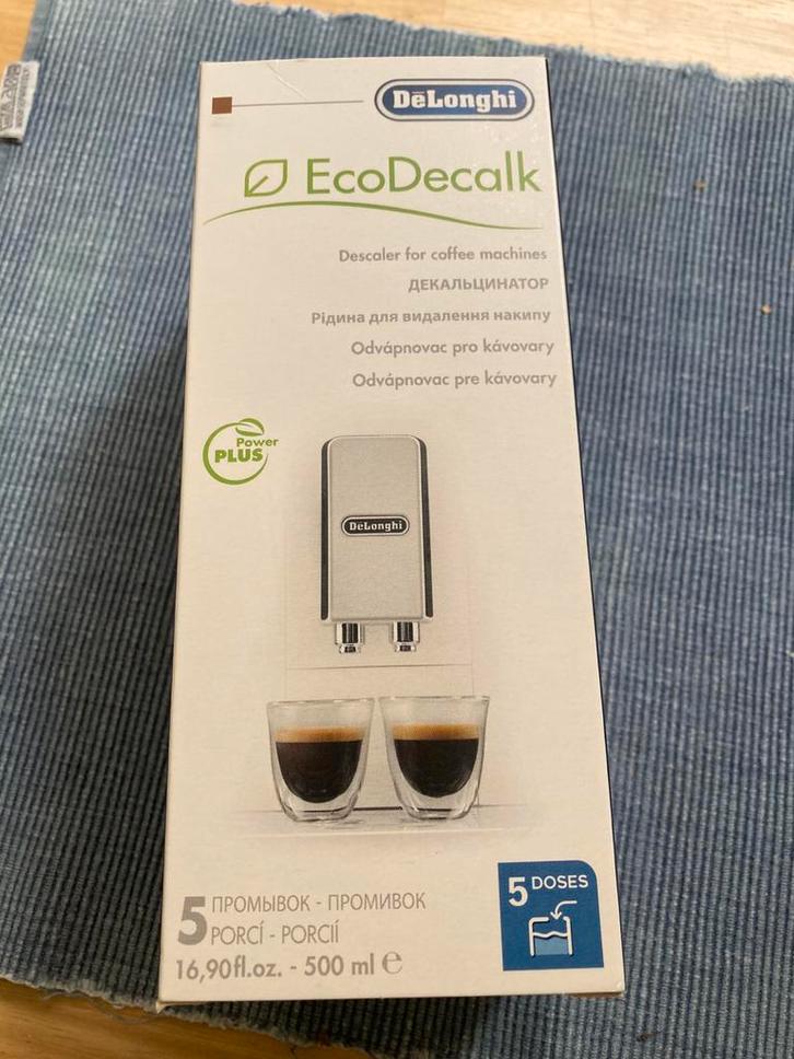 Ontkalker delonghi 4x 0,5l  nieuw, Elektronische apparatuur, Koffiemachine-accessoires, Nieuw, Ophalen of Verzenden