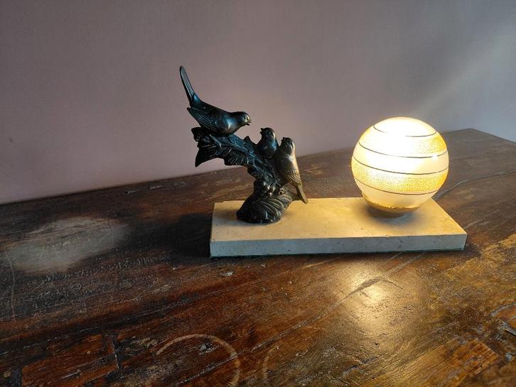 Art Deco tafellamp, Antiek en Kunst, Antiek | Verlichting, Ophalen of Verzenden