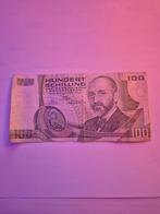 100 Schilling Biljet Oostenrijk 1984, Ophalen of Verzenden, Oostenrijk, Los biljet