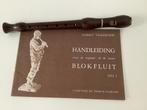 Blokfluit Merk Mollenhauer + Handleiding blokfluit deel 1., Muziek en Instrumenten, Ophalen of Verzenden