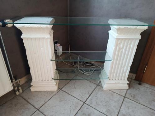 Meuble télé colonne, Huis en Inrichting, Woonaccessoires | Zuilen en Pilaren, Zo goed als nieuw