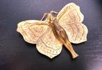 Splendide vide poche thème femme papillon en bronze, Antiquités & Art, Bronze, Enlèvement ou Envoi