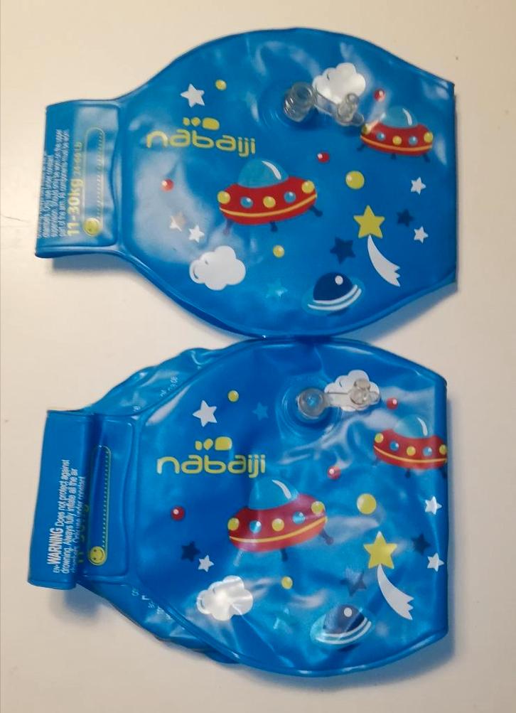 BXL  Brassards de piscine pour enfants, imprimés, bleus, Jardin & Terrasse, Piscines, Comme neuf, Enlèvement ou Envoi