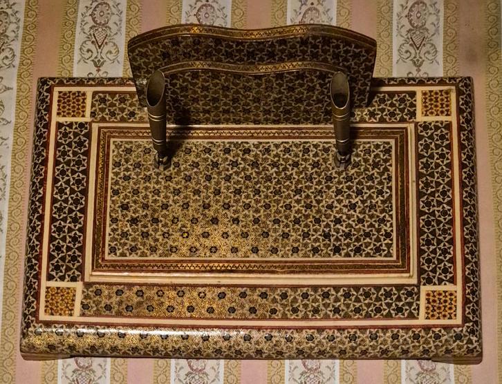 perzisch Khatam Kari pennen bureau set handgemaakt, Antiek en Kunst, Kunst | Niet-Westerse kunst, Ophalen