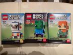 Lego minecraft brickheadz 40624 40625 40626, Ensemble complet, Lego, Enlèvement ou Envoi, Neuf