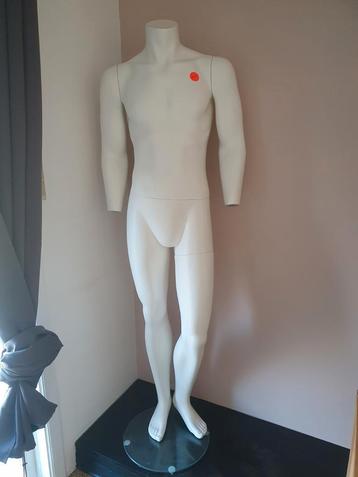 Superbe Mannequin homme blanc, Enlèvement, Comme neuf, Mannequin