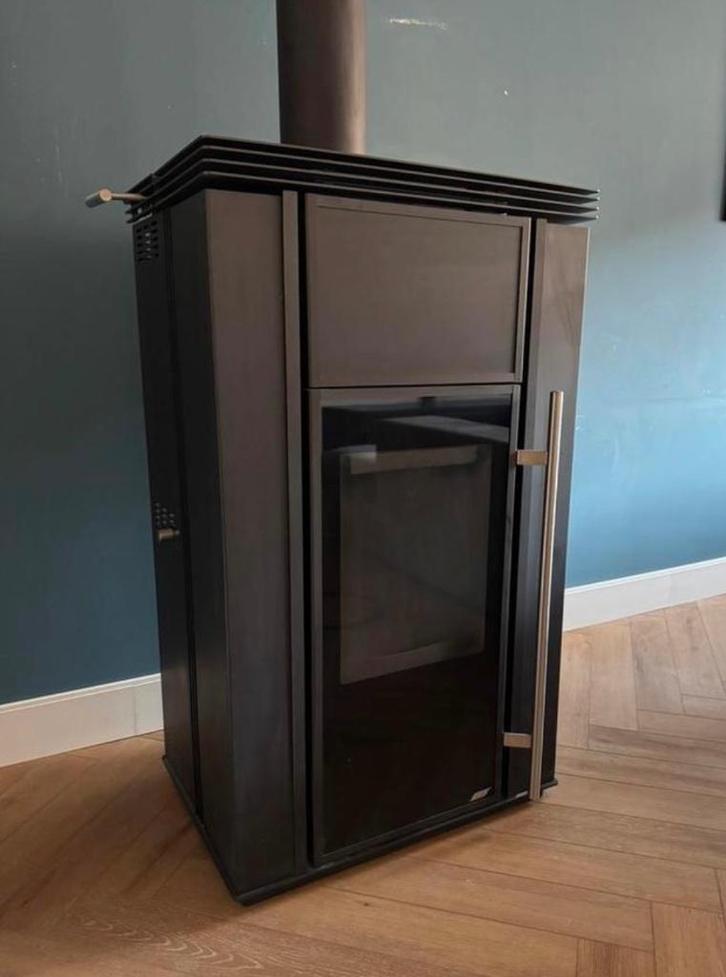 PelletKachel stroomloos noodpakket kachel !!! 8,5 kw, Maison & Meubles, Poêles, Comme neuf, Autoportant, Poêle à granulés, Autres carburants