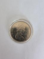 1980 Groot -Brittnnie Konigin- moeder Elizabeth ll (zilver), Ophalen of Verzenden, Losse munt, Zilver