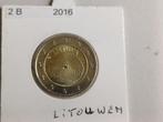 2 euro 2016 (B-positie) Litouwen, 2 euro, Ophalen of Verzenden, Losse munt