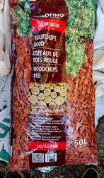 Agrofino Color Decor houtchips 10-40 mm 50l rood, Tuin en Terras, Ophalen, Overige materialen, Overige typen, Nieuw