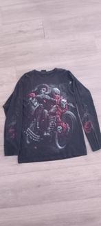 Skull tshirt maat M, Vêtements | Hommes, T-shirts, Enlèvement ou Envoi, Porté, Taille 48/50 (M)