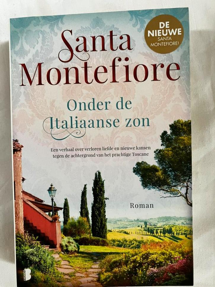 Santa Montefiore - Onder de Italiaanse zon, Boeken, Literatuur, Zo goed als nieuw, Ophalen of Verzenden
